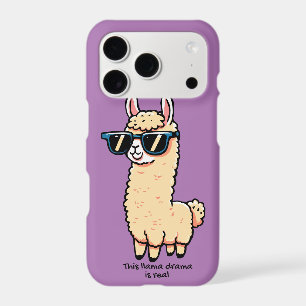 This Llama Drama Is Real quirky pose in sunglasses
