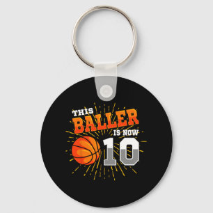 This Ller Is Now 10 Sketll 10th Birthday Party  Keychain
