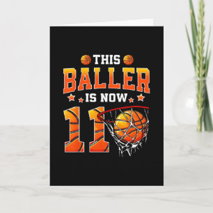 This Ller Is Now 11 Sketll Kids Boys 11th Birthday Card