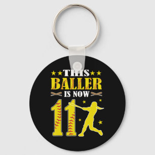 This Ller Is Now 11 Year Old Birthday Girl Softll  Keychain