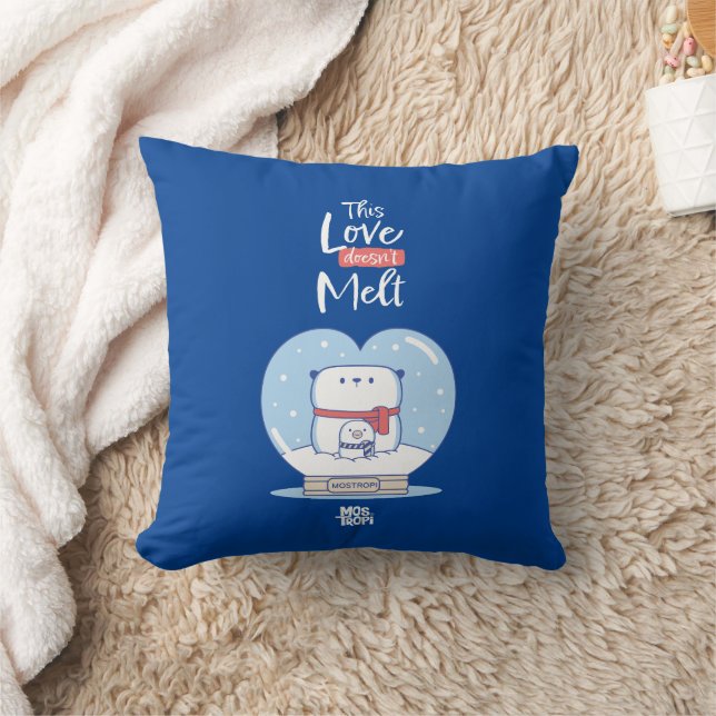 This Love doesn´t Melt Mostropi |  Throw Pillow (Blanket)
