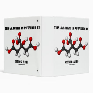 This Machine Is Powered By Citric Acid Chemistry Binder