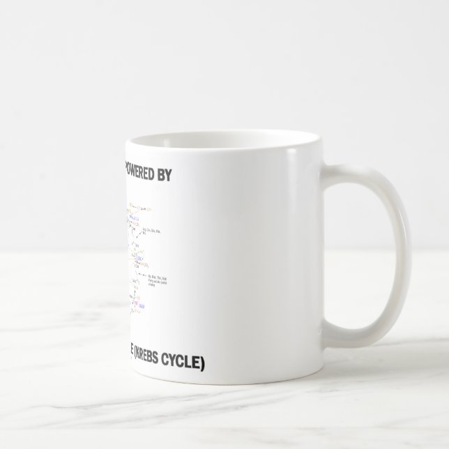 This Machine Is Powered By The Citric Acid Cycle Coffee Mug (Right)