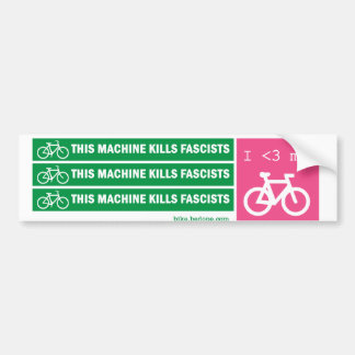 This Machine Kills Fascists Bumper Sticker