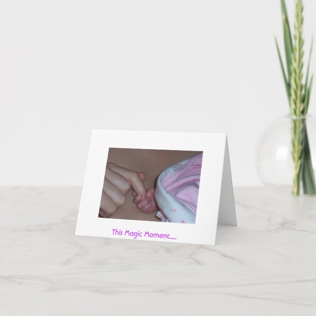 This Magic Moment... Card (Front)