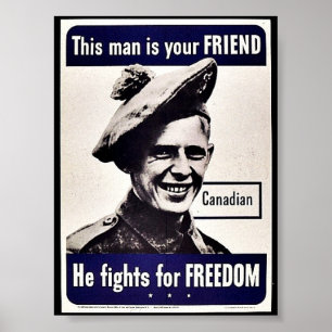 This Man Is Your Friend Poster