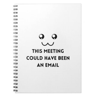 this meeting could have been an email notebook
