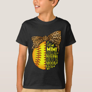 This Mimi Loves Her Softll Girl Mother's Day Leopa T-Shirt