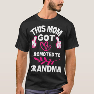 This Mom Got Promoted To Grandma horses mustang T-Shirt