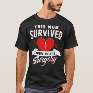 This Mom Survived Open Heart Surgery Gifts Recover T-Shirt