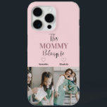 "This Mommy Belongs To" Custom Photo Phone Case<br><div class="desc">Celebrate the special bond between a mom and her little ones with this heartfelt "This Mommy Belongs To... " personalized phone case – the perfect gift for Mother’s Day! This stylish and practical case features your choice of custom text (e.g., kids' names) and favourite photos, making it a truly one-of-a-kind...</div>