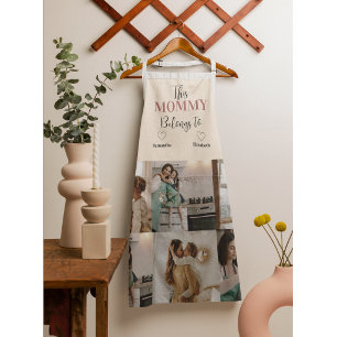 This Mommy Belongs To… Personalized Photo Apron