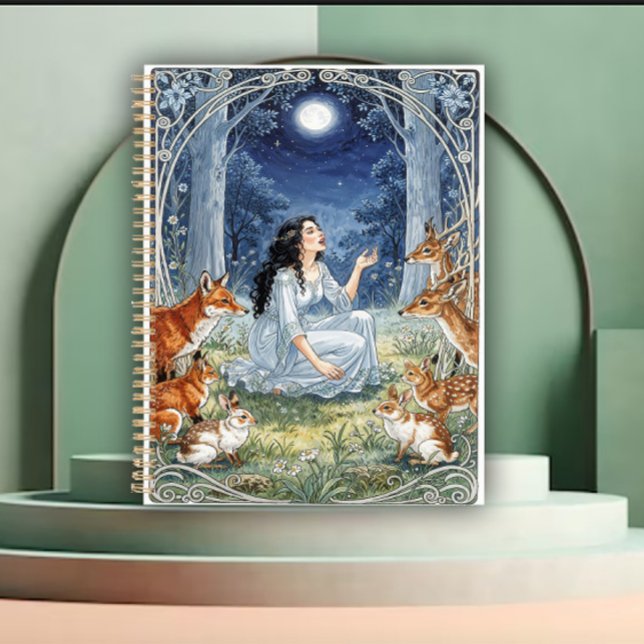 This Moonlit Muse Art Nouveau Planner (Creator Uploaded)