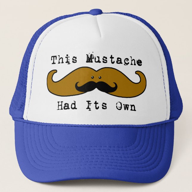 This moustache had its own moustache Hat 2 (Front)