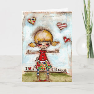 This Much! - Valentine Holiday Card
