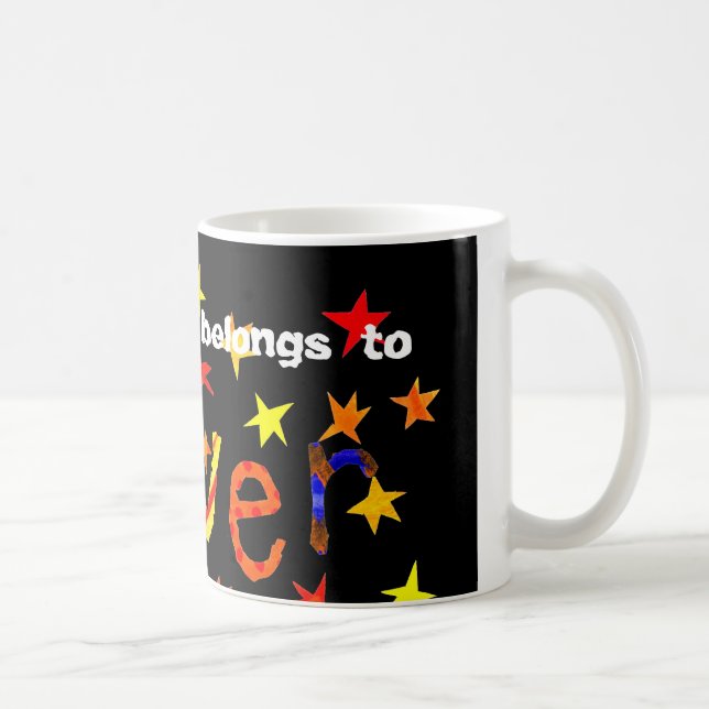 'This mug belongs to Oliver' mug (Right)