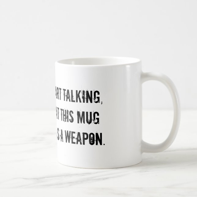 This mug doubles as a weapon (Right)