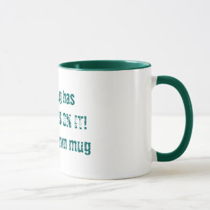 This mug has MY GERMS ON IT!Use your own mug