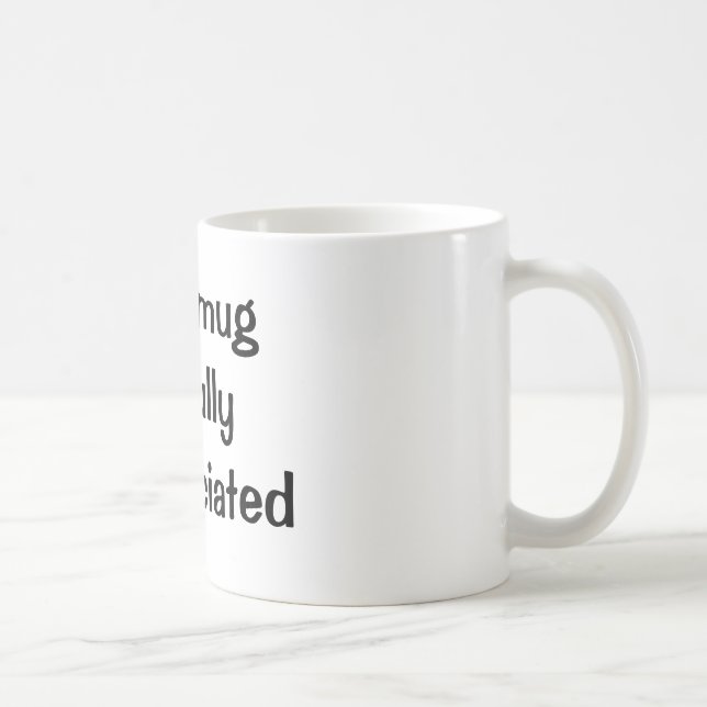 This mug is fully depreciated (Right)