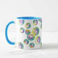This Mug Is Poppin' Bubble Wand Blowing Bubbles