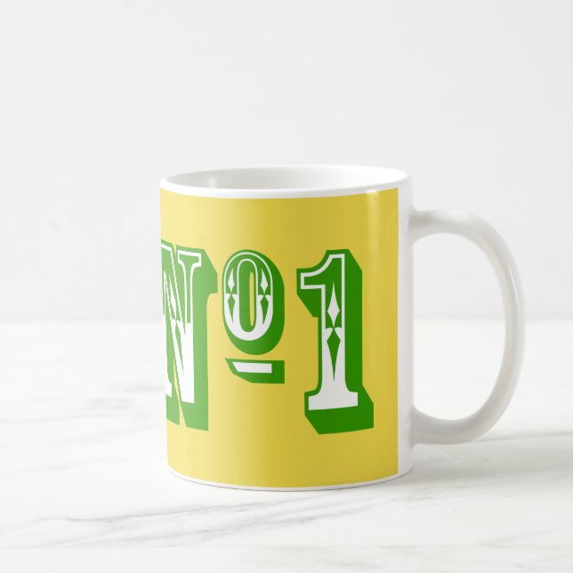 This Mug Shows Who is Number One (Right)