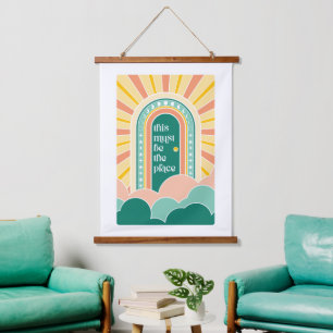 this must be the place retro door hanging tapestry