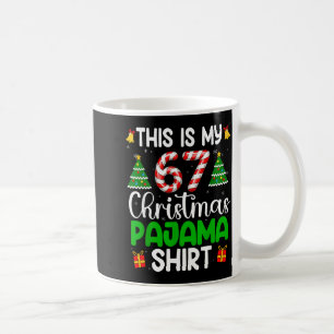 This My 67 Christmas Pajamas Funny Six Seven Meme Coffee Mug
