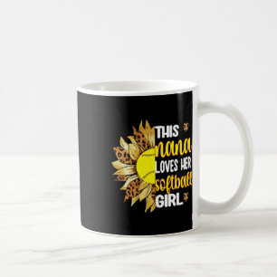 This Nana Loves Her Softll Girl Softll Grandma Nan Coffee Mug