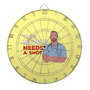 This Nurse Needs A Shot Dartboard