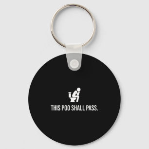 This O Shall P Funny Quote Birthday Party Gag Gift Keychain