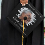 This Ones For You | Photo Memorial Graduation Cap Topper<br><div class="desc">Create your own memorial graduation cap topper featuring a photo of your loved one, the beautiful saying "In loving memory", their name, dates and a personal message. Perfect tribute to those you have lost. The text style, size and colour can be changed by clicking on the customize further link after...</div>