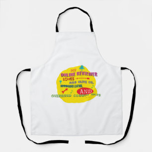 This Online Reviewer Loves Mild Olive Oil Hummingb Apron