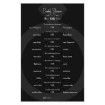 This or That - Giving Away Wedding Secrets