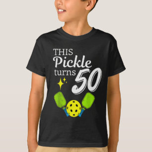 This pickle turns 50 pickleball 50th birthday T-Shirt