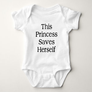 This Princess Saves Baby Bodysuit