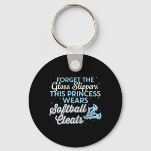 This Princess Wears Softll Cleats Keychain