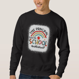 This Principal Loves Her School Leopard Rainbow Fi Sweatshirt