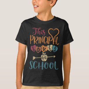 This Principal Loves Her School Teacher Fun Princi T-Shirt