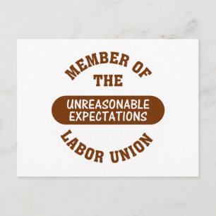 This project's deadline is completely unreasonable postcard