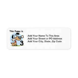 This Puppy 3rd Birthday T-shirts and Gifts