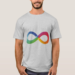 This rainbow infinity design can symbolize so many T-Shirt