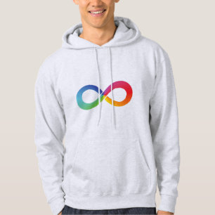 This rainbow infinity shirt symbolizes whatever it