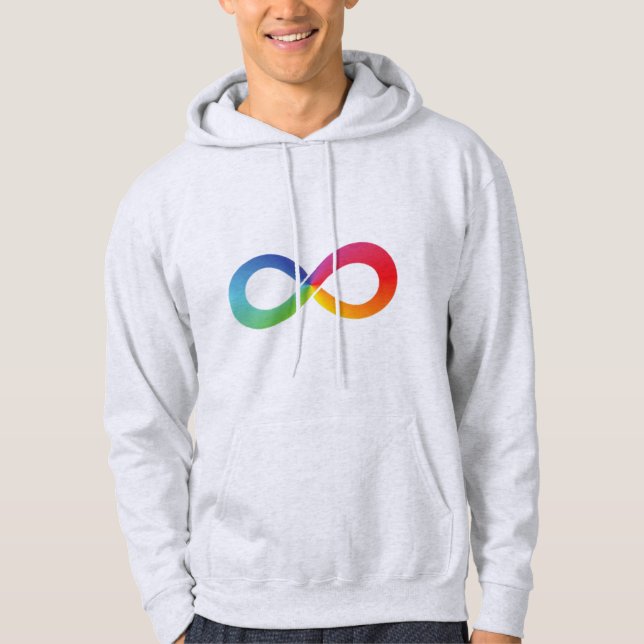 This rainbow infinity shirt symbolizes whatever it (Front)