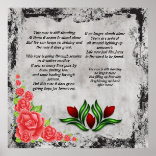 This Rose Poetic Poster