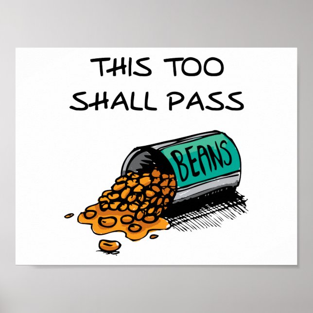 This Shall Pass Funny Poster (Front)