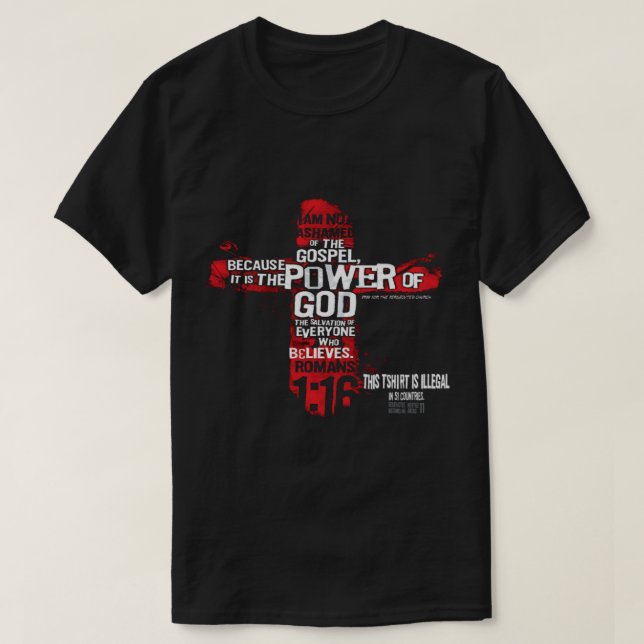 This Shirt is Illegal in 51 Countries Christian  (Design Front)