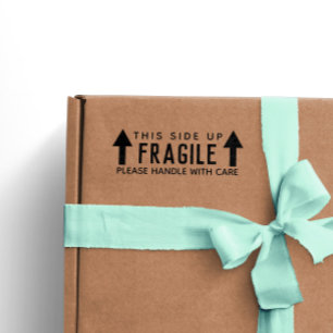 This Side Up Fragile Handle With Care Self-inking Stamp