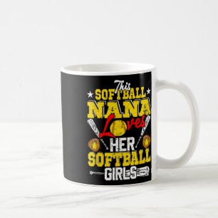 This Softll Nana Loves Her Softll Girls Matching F Coffee Mug