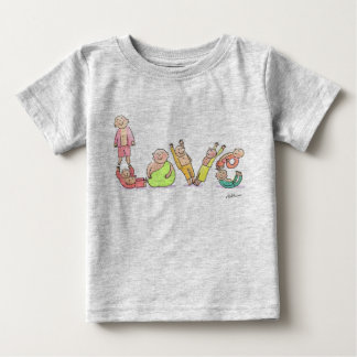 This Spells Love Baby T-Shirt