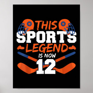 This Sports Legend Is Now 12  Poster